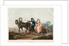 Sledge driving, 1830-1840s by Michel François Damam-Demartrait