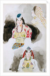 From the Moroccan Sketchbook by Eugene Delacroix