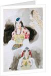 From the Moroccan Sketchbook by Eugene Delacroix