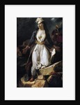 Greece on the Ruins of Missolonghi by Eugene Delacroix