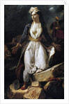 Greece on the Ruins of Missolonghi by Eugene Delacroix