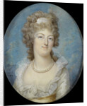 Portrait of Queen Marie Antoinette with a Pearl Necklace, 1792 by François Dumont