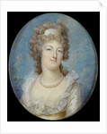 Portrait of Queen Marie Antoinette with a Pearl Necklace, 1792 by François Dumont