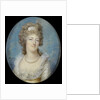 Portrait of Queen Marie Antoinette with a Pearl Necklace, 1792 by François Dumont