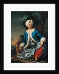 Portrait of An European in Turkish Costume, Second Half of the 18th cen by Antoine de Favray