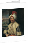 Portrait of An European in Turkish Costume, Second Half of the 18th cen by Antoine de Favray