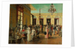 Café Frascati (A Scene From Napoleons Time=, 1893 by François Flameng