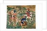 Falconry Scene, c. 1500 by French master