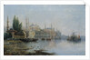 Istanbul as seen from the Bosphorus, Second Half of the 19th cen by French master