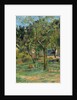 An Orchard under the Church of Bihorel, 1884 by Paul Eugéne Henri Gauguin