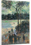 The Fire at the River Bank, 1886 by Paul Eugéne Henri Gauguin