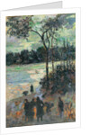 The Fire at the River Bank, 1886 by Paul Eugéne Henri Gauguin