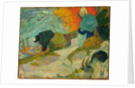 Washerwomen in Arles (Laveuses à Arles), 1888 by Paul Eugéne Henri Gauguin