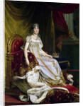 JosÃ©phine de Beauharnais, the first wife of NapolÃ©on Bonaparte (1763-1814) in Coronation costume by Francois Pascal Simon Gerard