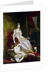 JosÃ©phine de Beauharnais, the first wife of NapolÃ©on Bonaparte (1763-1814) in Coronation costume by Francois Pascal Simon Gerard