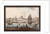 The Yeni Cami and the Port of Istanbul, Second Half of the 18th cen by Jean-Baptiste Hilair