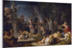 The Offering to Bacchus, 1720 by Michel-Ange Houasse