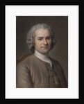 Portrait of Jean-Jacques Rousseau by Maurice Quentin de La Tour