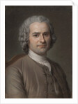 Portrait of Jean-Jacques Rousseau by Maurice Quentin de La Tour