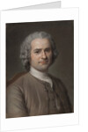 Portrait of Jean-Jacques Rousseau by Maurice Quentin de La Tour