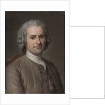Portrait of Jean-Jacques Rousseau by Maurice Quentin de La Tour