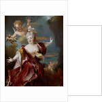 Portrait of Marie Anne de Châteauneuf, called Mademoiselle Duclos, in the role of Ariadne, ca 1712 by Nicolas Largil dtlière