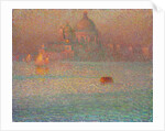 Fireworks. Winter Morning in Venice by Henri Le Sidaner