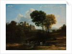Villa in the Roman Campagna, 1646-1647 by Claude Lorrain