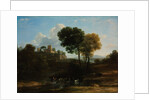 Villa in the Roman Campagna, 1646-1647 by Claude Lorrain
