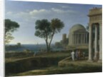 Landscape with Aeneas at Delos, 1672 by Claude Lorrain
