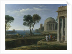 Landscape with Aeneas at Delos, 1672 by Claude Lorrain