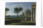 Landscape with Aeneas at Delos, 1672 by Claude Lorrain