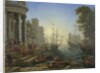 Seaport with the Embarkation of Saint Ursula, 1641 by Claude Lorrain