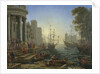 Seaport with the Embarkation of Saint Ursula, 1641 by Claude Lorrain