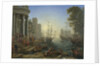 Seaport with the Embarkation of Saint Ursula, 1641 by Claude Lorrain