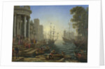 Seaport with the Embarkation of Saint Ursula, 1641 by Claude Lorrain
