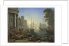 Seaport with the Embarkation of Saint Ursula, 1641 by Claude Lorrain