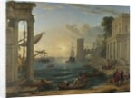 Seaport with the Embarkation of the Queen of Sheba, 1648 by Claude Lorrain