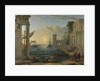 Seaport with the Embarkation of the Queen of Sheba, 1648 by Claude Lorrain