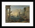 Seaport with the Embarkation of the Queen of Sheba, 1648 by Claude Lorrain