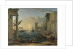 Seaport with the Embarkation of the Queen of Sheba, 1648 by Claude Lorrain