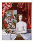 Gabrielle d?Estrées in the bath, c. 1598 by Master of the School of Fontainebleau