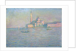 The Church of San Giorgio Maggiore, Venice, 1908 by Claude Monet