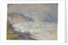 Heavy Sea at Pourville, 1897 by Claude Monet