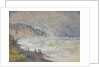 Heavy Sea at Pourville, 1897 by Claude Monet