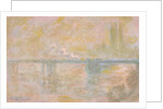 Charing-Cross Bridge in London, c. 1902 by Claude Monet
