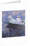 On the Boat, 1887 by Claude Monet