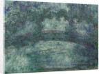 The Japanese bridge, 1919-1924 by Claude Monet