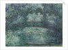 The Japanese bridge, 1919-1924 by Claude Monet