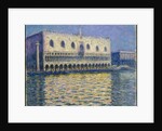 The Doges Palace (Le Palais ducal), 1908 by Claude Monet